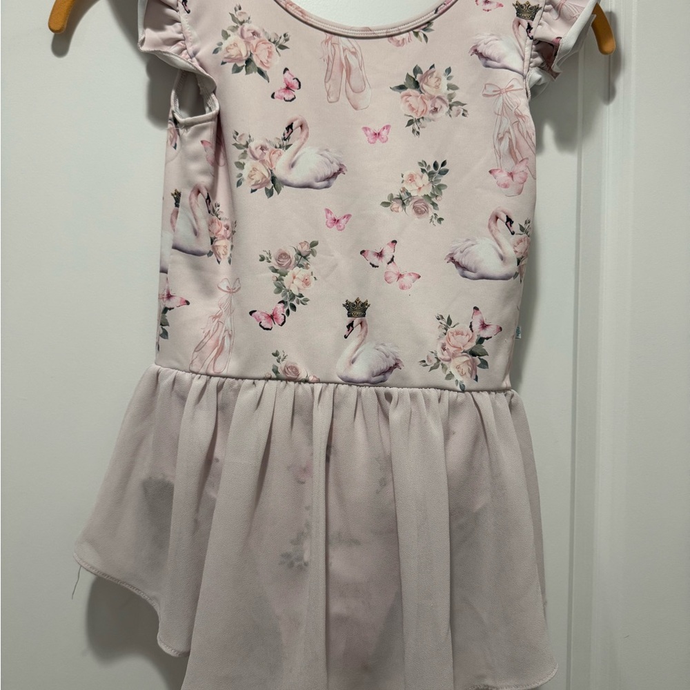 Posh Peanut Twirl Skirt Leotard